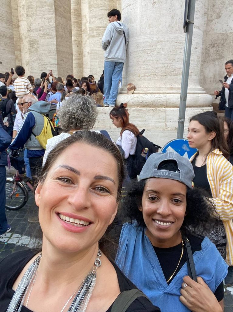 how we at The Lay Centre in Rome experienced these historic days.